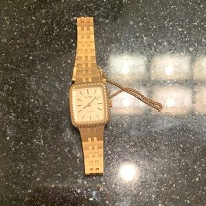 Pulsar Gold and Ivory Women's Bracelet Watch